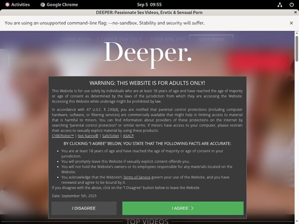 Account Free For Deeper.com
