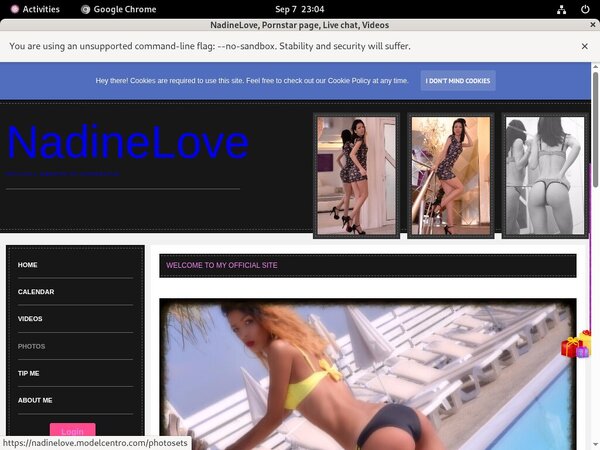 Account Free For NadineLove