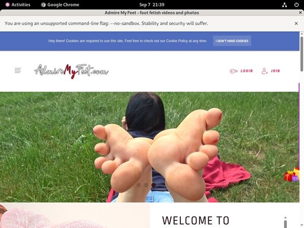 Admiremyfeet.com Sex Movies