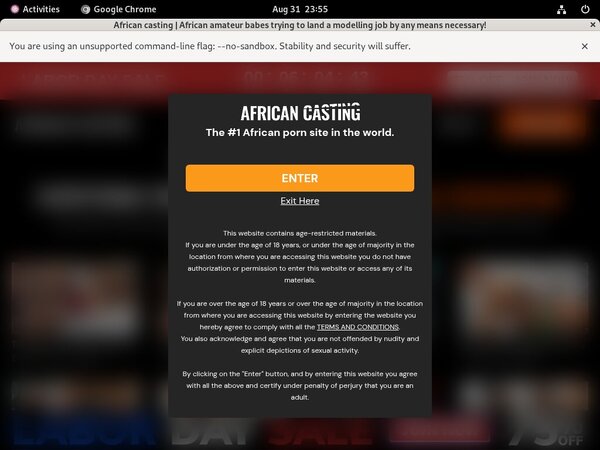 African Casting Join Anonymously
