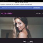 Alexiacage.modelcentro.com With Westbill