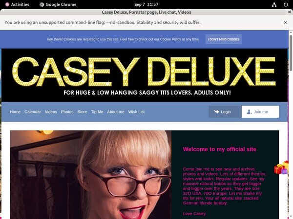 Casey Deluxe Porn Video