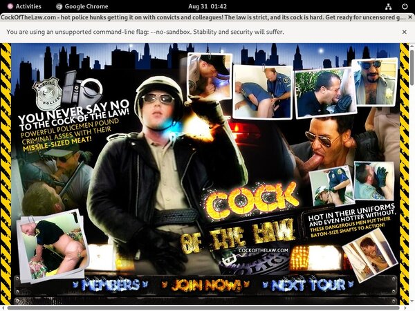 Cock Of The Law Parola D'ordine