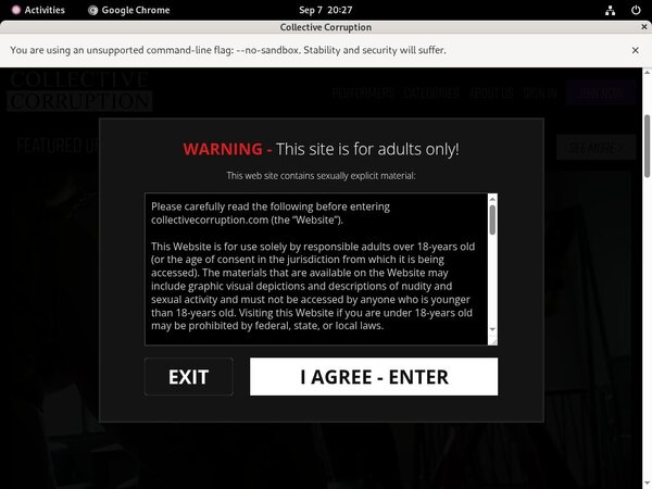 Collective Corruption Free Stream