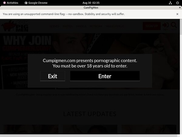 Cumpigmen.com Make Account