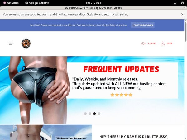 DJ ButtPussy Free Login Account