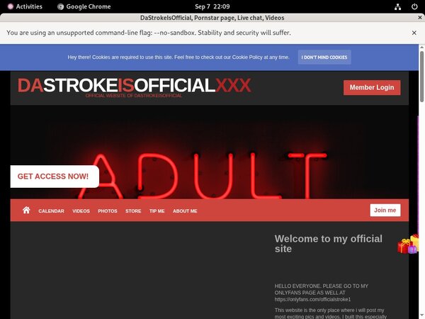 DaStrokeIsOfficial Com Logins