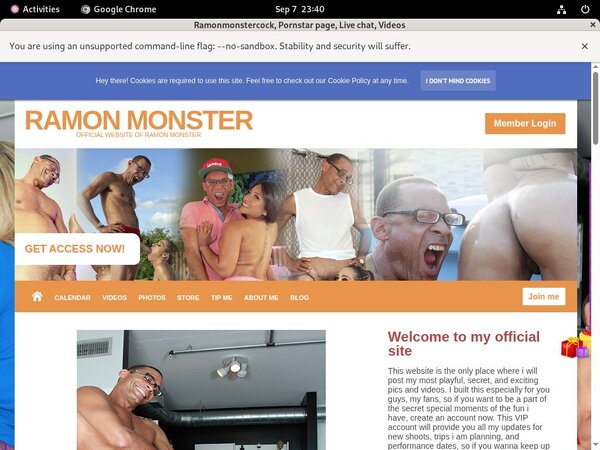 Daily Ramonmonstercock Accounts