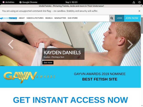 Discount Twinksundie