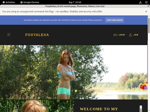 Foxyaleksa.com Online Video