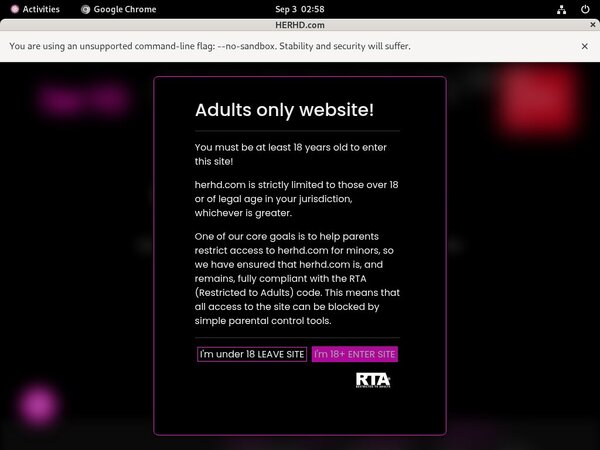 Free Her HD Membership Account