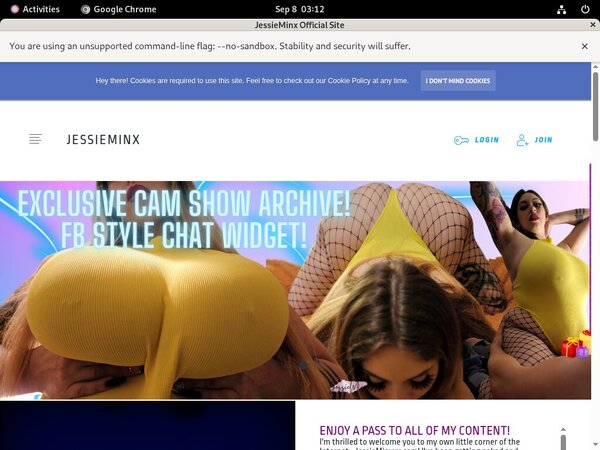 Free Jessieminxxx.com Account