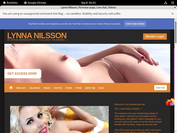 Free Lynnasexworld.com Premium Acc