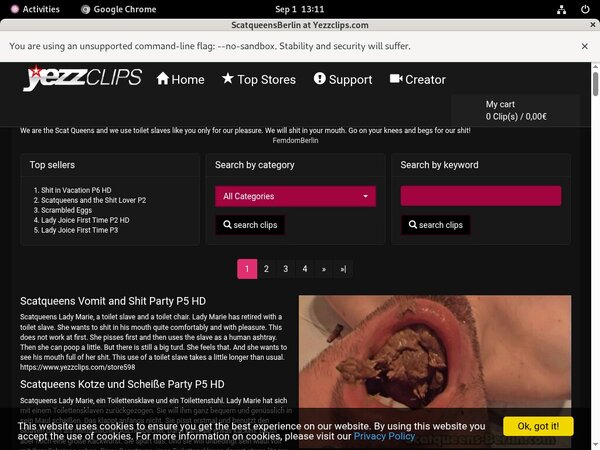Free Pass For Yezzclips.com