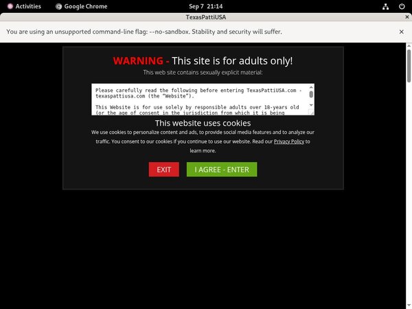 Free Password To Texaspattiusa.com