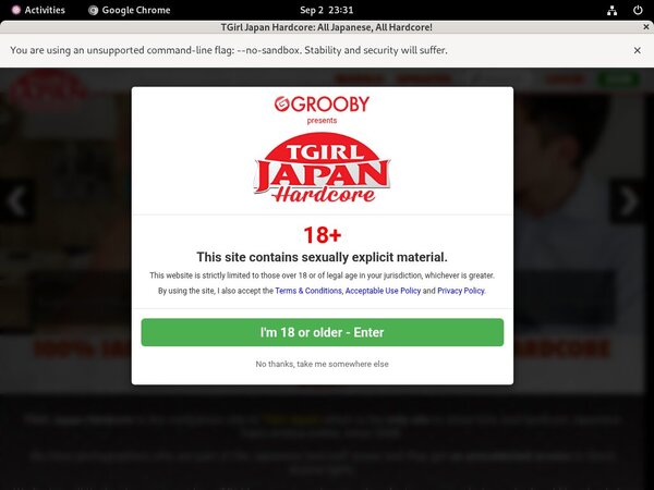 Free TGirl Japan Hardcore Trial Offer