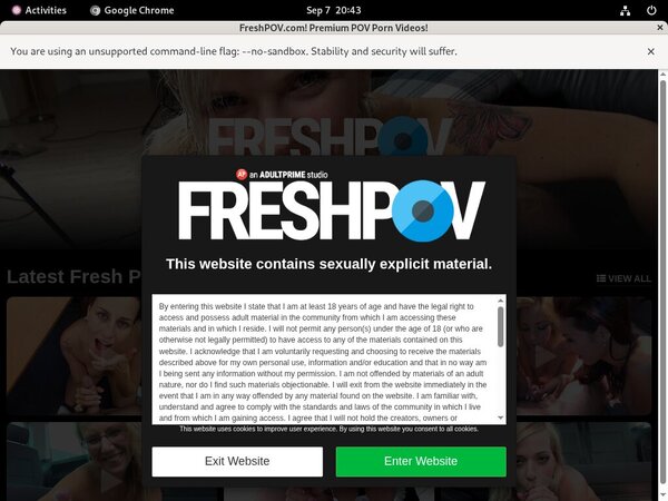 Freshpov Exclusive Discount Freshpov Exclusive Discount