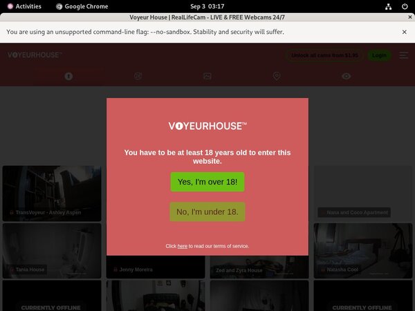 Get A Free Voyeur House Membership