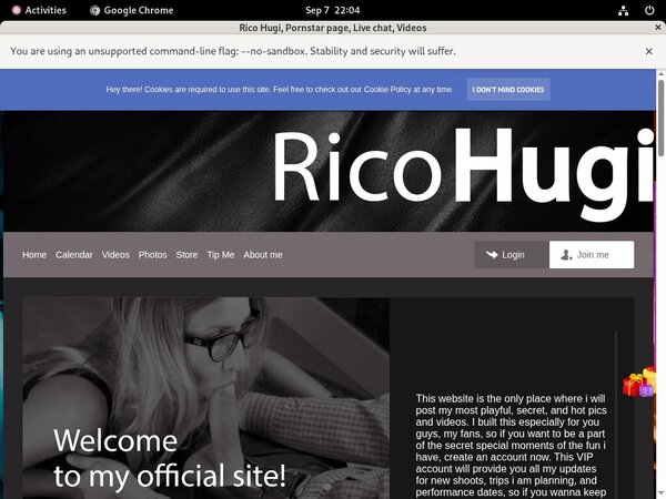Hugi Rico Free Login