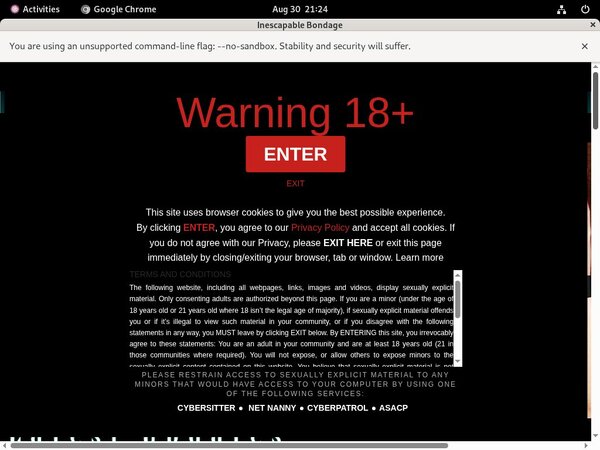 Inescapablebondage.com Free Acount