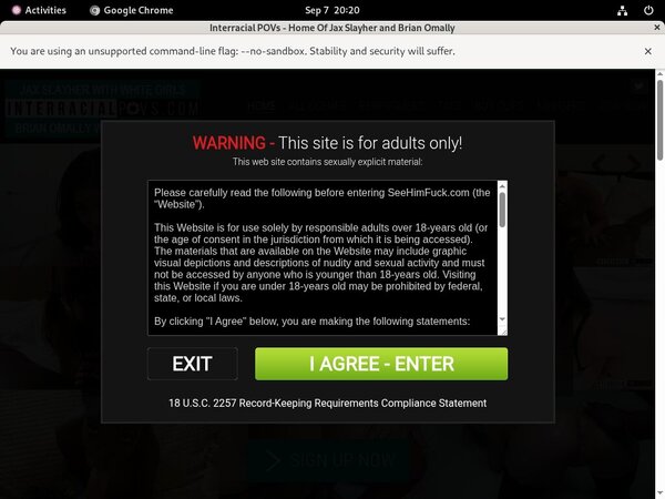 Interracial POVs Website