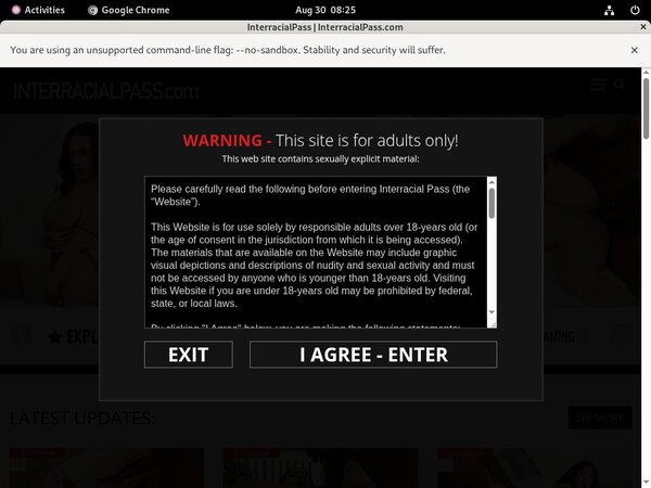 Interracial Pass Porn Site