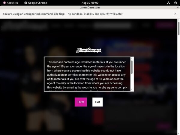 James Deen Password Details