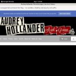 Join Theaudreyhollander.com Gift Card