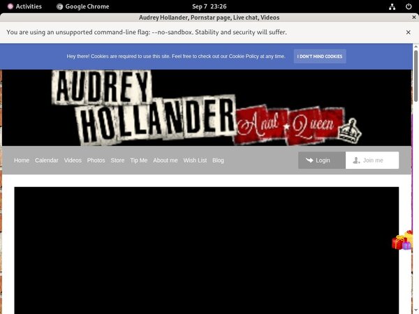 Join Theaudreyhollander.com Gift Card