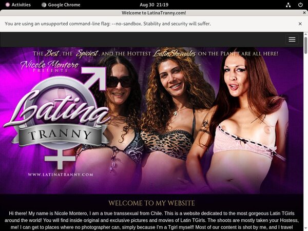 Latina Tranny Trial Discount Offer