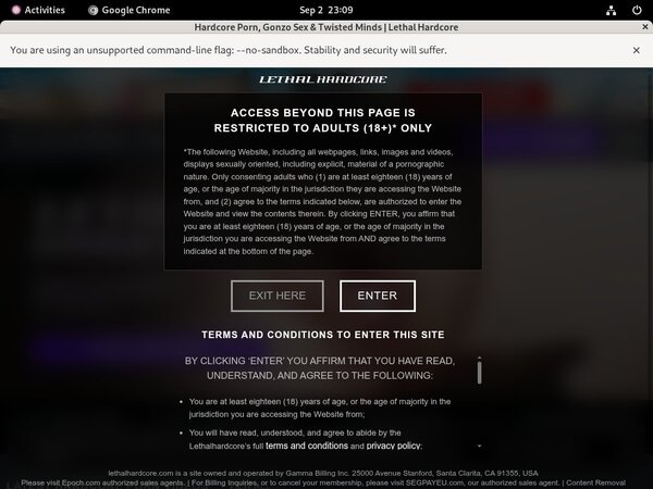 Lethal Hardcore Discount Code
