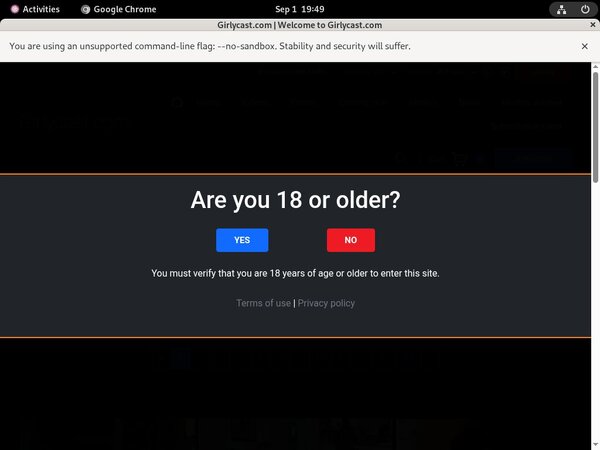 Logins GirlyCast.com Free