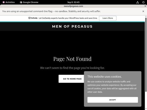 Menofpegasus.com Photos