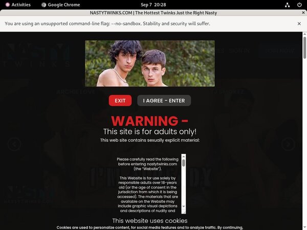 Nastytwinks.com Paypal Purchase
