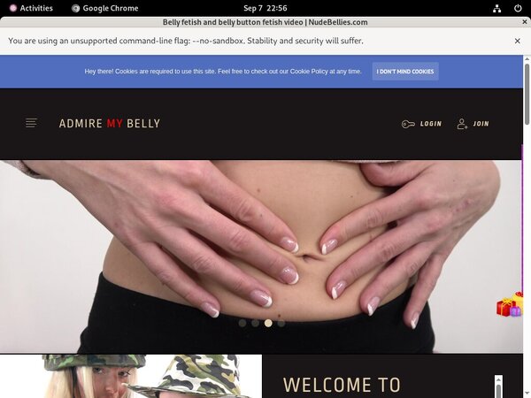 Nude Bellies Paypal Option
