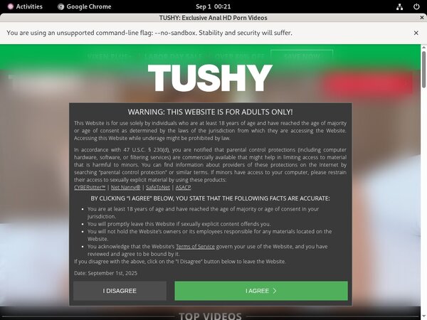 Pass Tushy.com