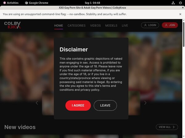 Premium Account For Colby Knox