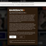 Promo Barebackplus.com Free Trial