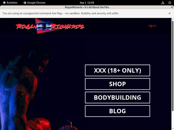 Rogan Richards Bondage