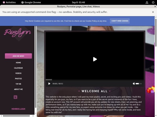 Rozlynn.modelcentro.com Purchase