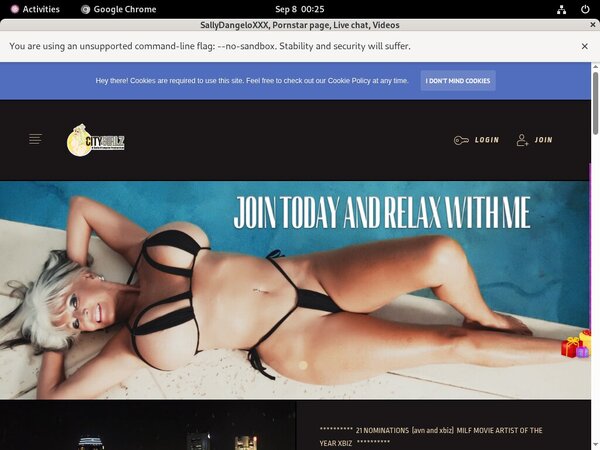 SallyDangeloXXX Trial Login