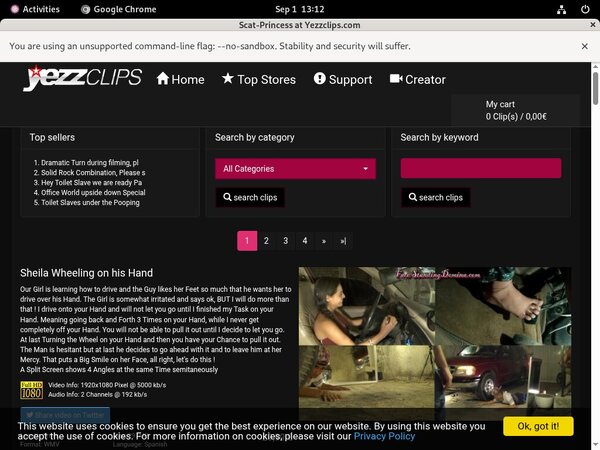 Scat-princess Real Passwords