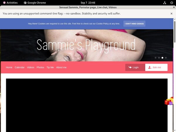 Sensual Sammie Get A Password
