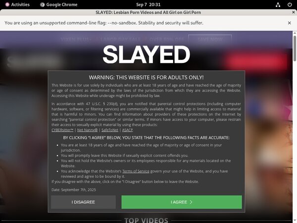 Slayed.com Bondage