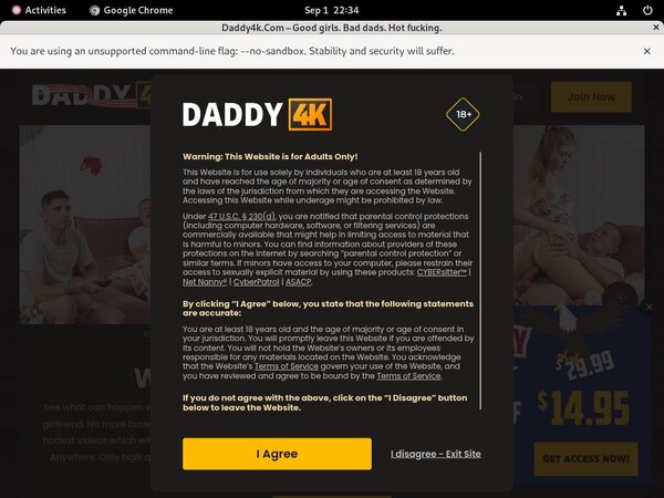Trial Membership Daddy4k Free
