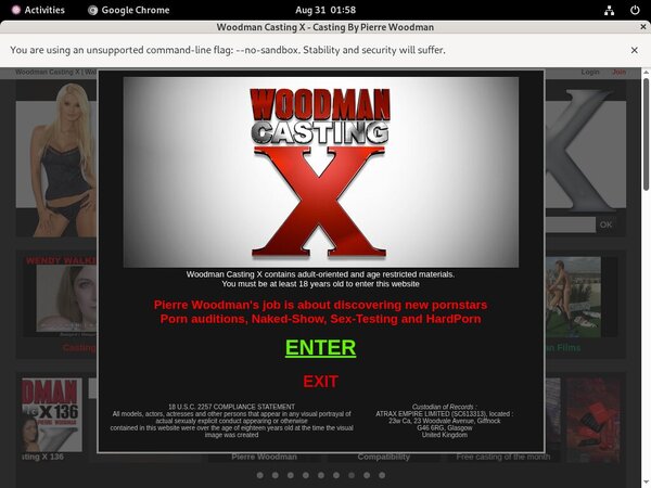Woodman Casting X Order Page Woodman Casting X Order Page