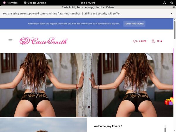 Account Casie Smith Gratis
