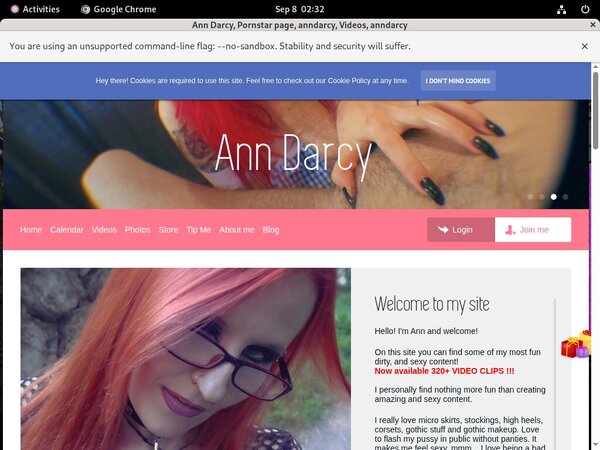Ann-darcy.com Acc Free