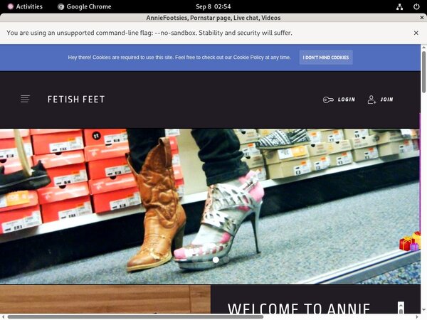 AnnieFootsies Xxx Video