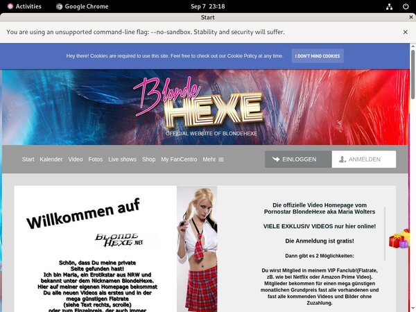BlondeHexe Discreet